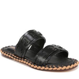 Women's Tatum Double Strap Espadrille Slide Sandals 9 1/2